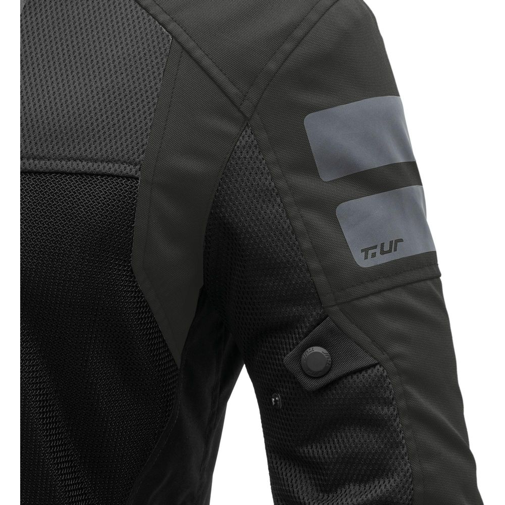 T.UR Elba Summer Jacket Black  - FREE UK Shipping, FREE 365 Day Returns | Moto Central