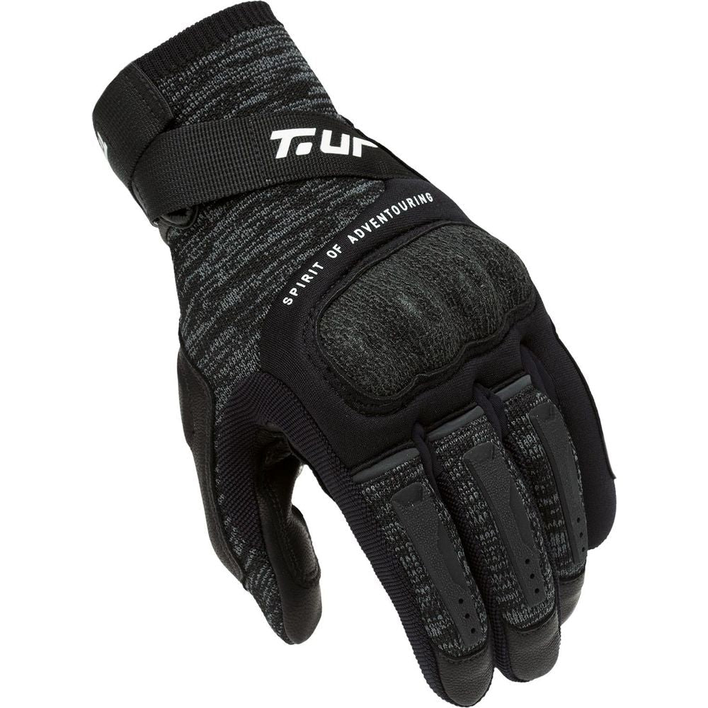 T.UR G-Knit Summer Gloves Black