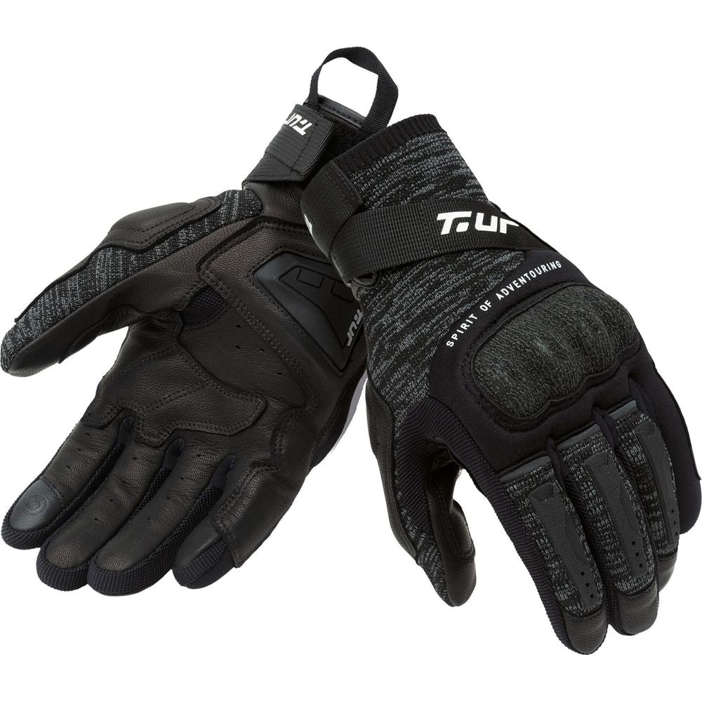 T.UR G-Knit Summer Gloves Black