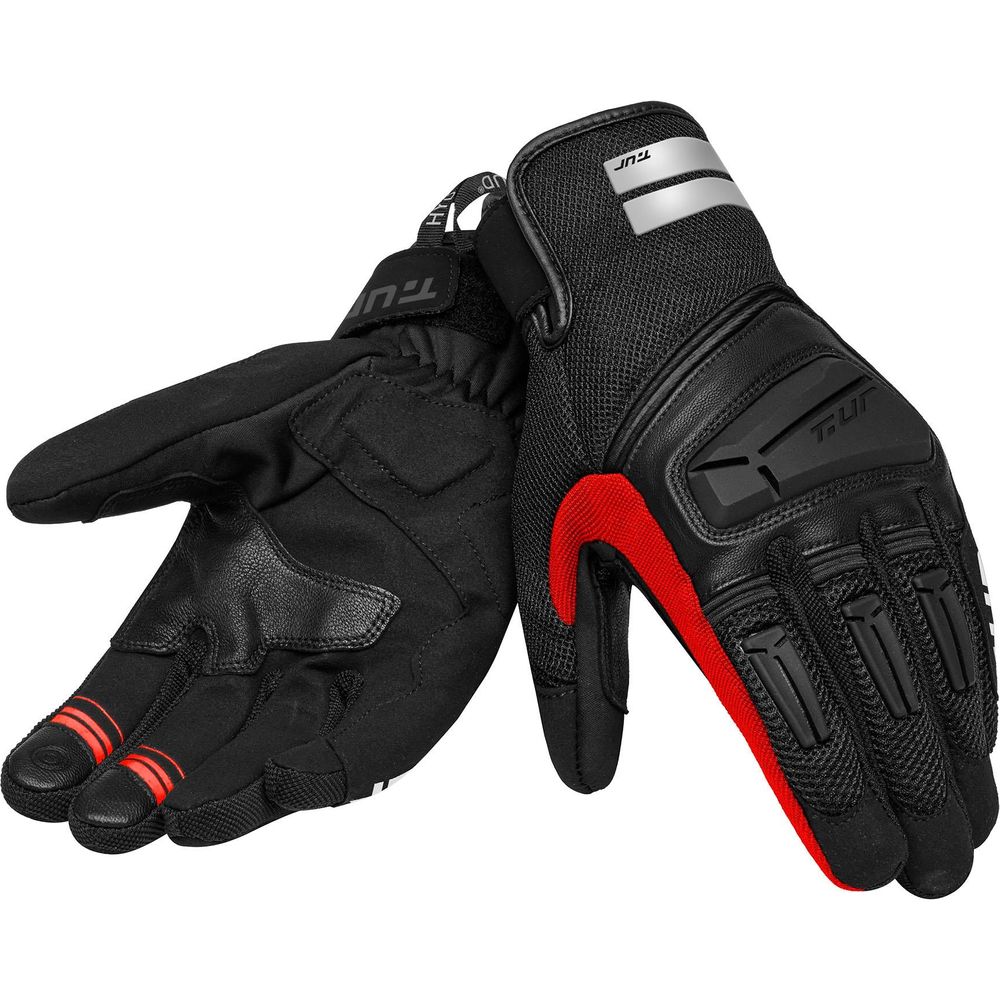 T.UR G-Five Hydroscud Summer Waterproof Gloves Black / Red