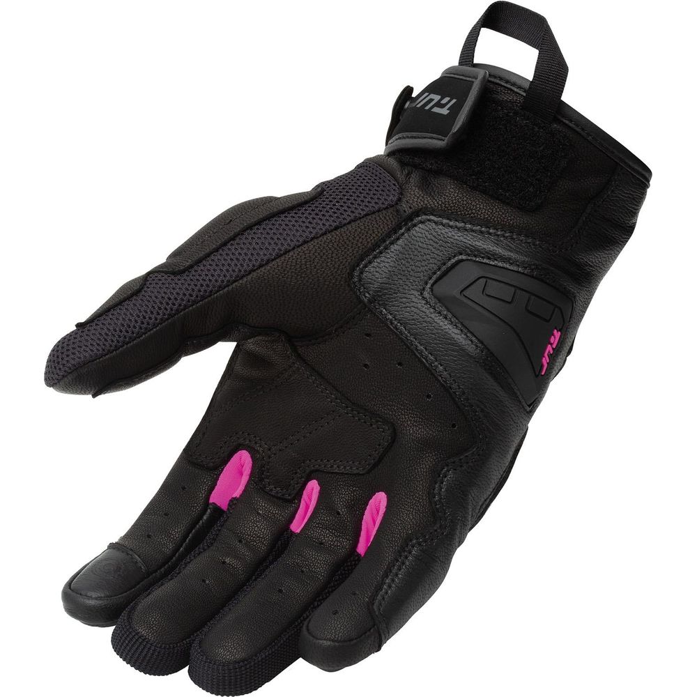 T.UR G-Four Ladies Summer Gloves Black / Fuchsia