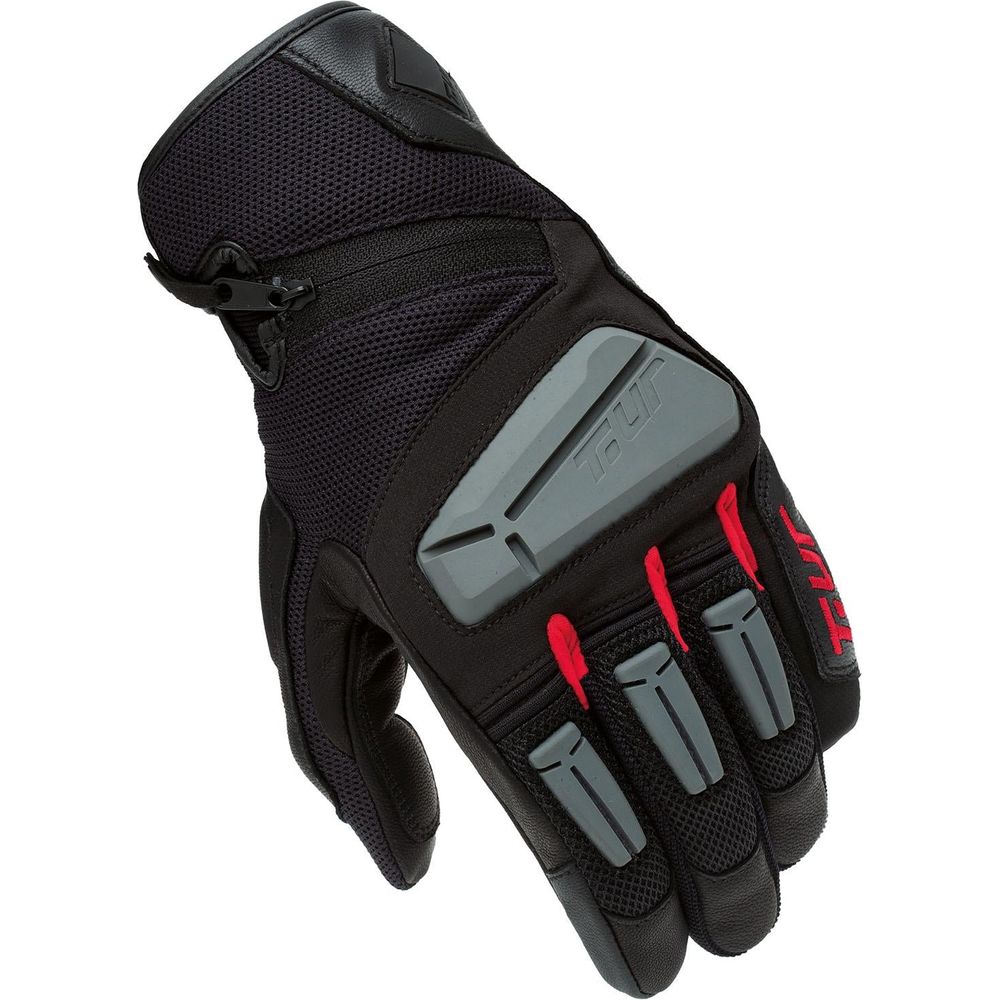 T.UR G-Four Summer Gloves Black / Red