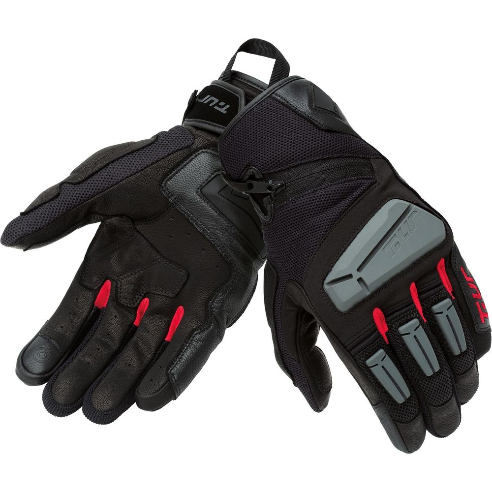 T.UR G-Four Summer Gloves Black / Red