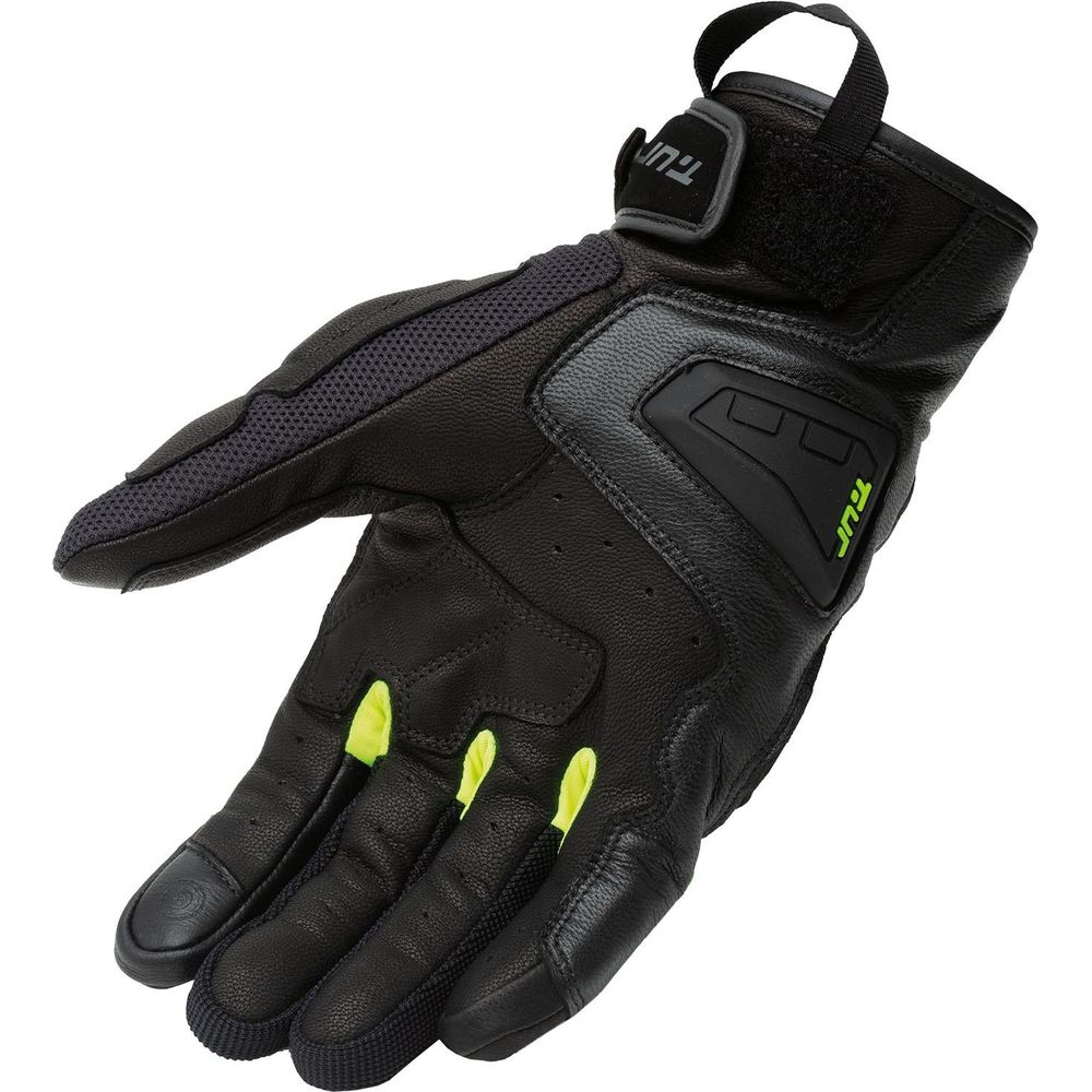 T.UR G-Four Summer Gloves Black / Fluo Yellow