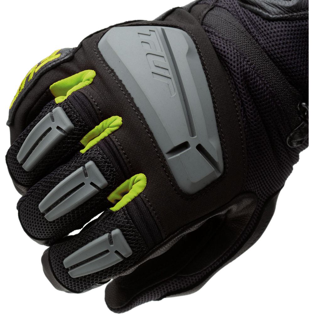 T.UR G-Four Summer Gloves Black / Fluo Yellow