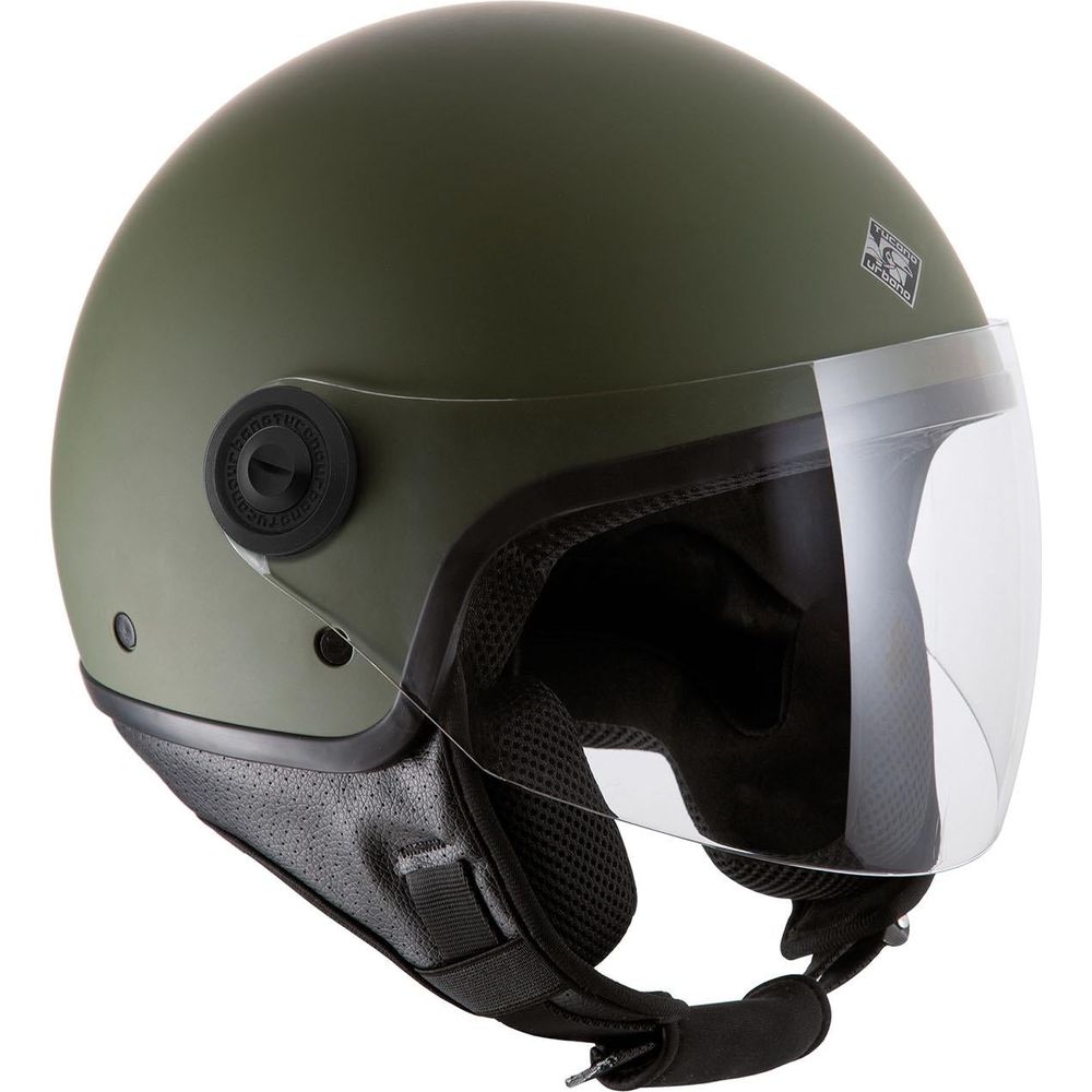 Tucano Urbano EL'Jettin 6.0 Open Face Helmet Matt Airborne Green