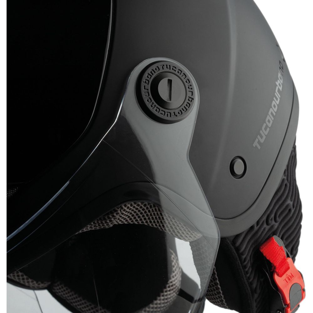 Tucano Urbano EL'Pop Open Face Helmet Matt Coal Grey