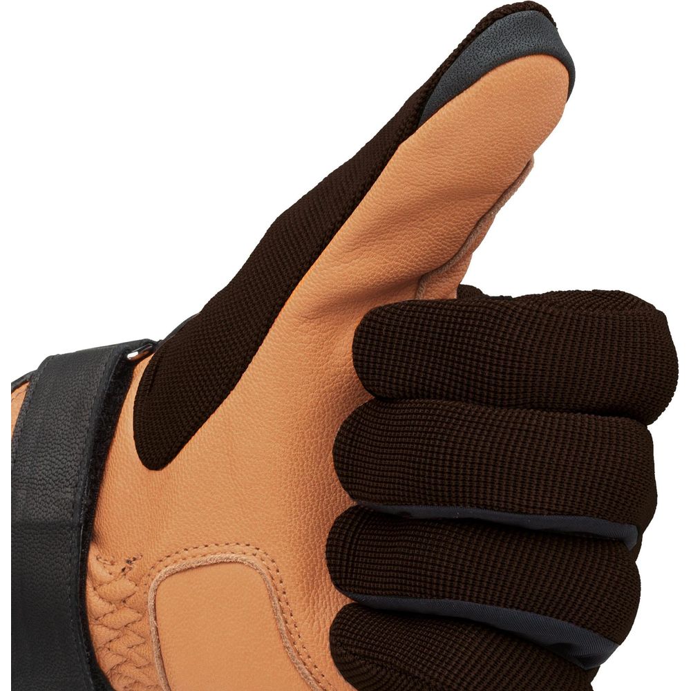 Tucano Urbano Eden Summer Leather Gloves Brown - FREE UK Shipping, FREE 365 Day Returns | Moto Central