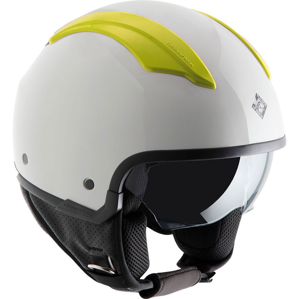 Tucano Urbano Air-Ventilation Covering For EL'Fresh And EL'Top Helmets Matt Yellow Hi-Vis