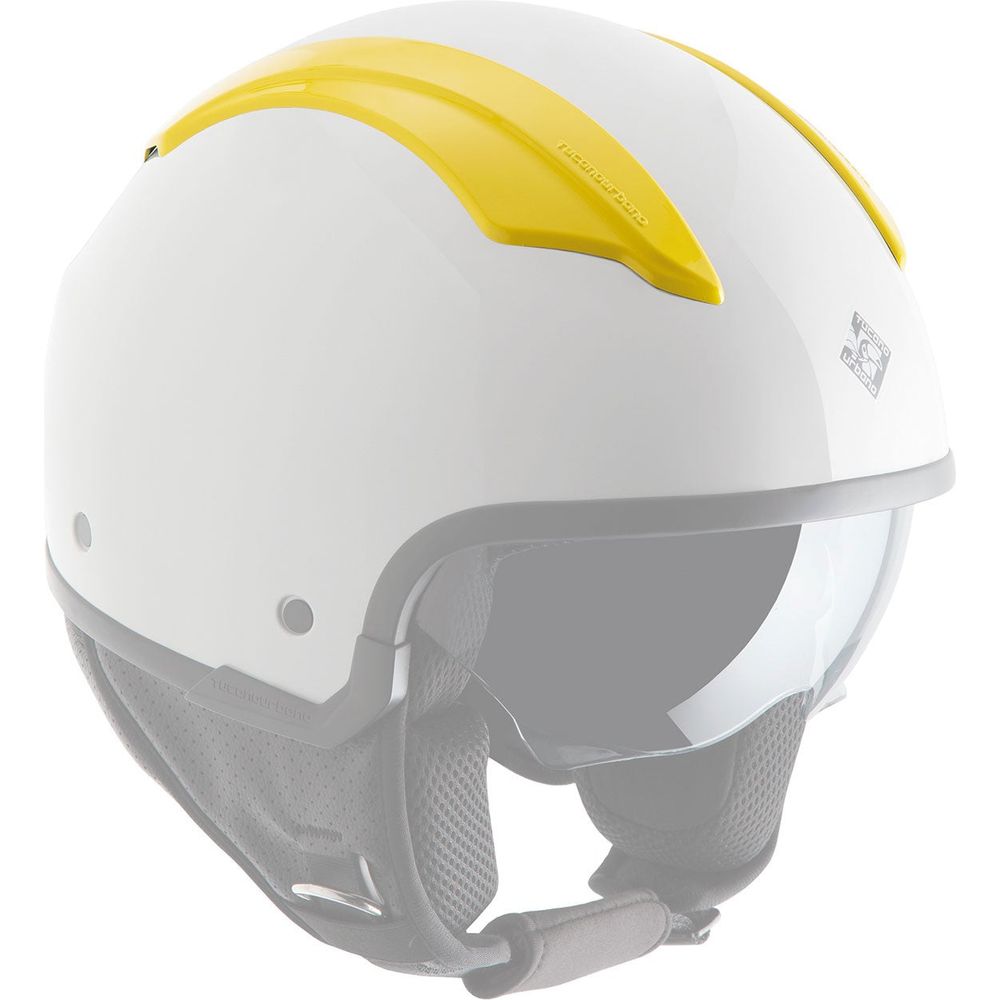 Tucano Urbano Air-Ventilation Covering For EL'Fresh And EL'Top Helmets Glossy Toucan Yellow