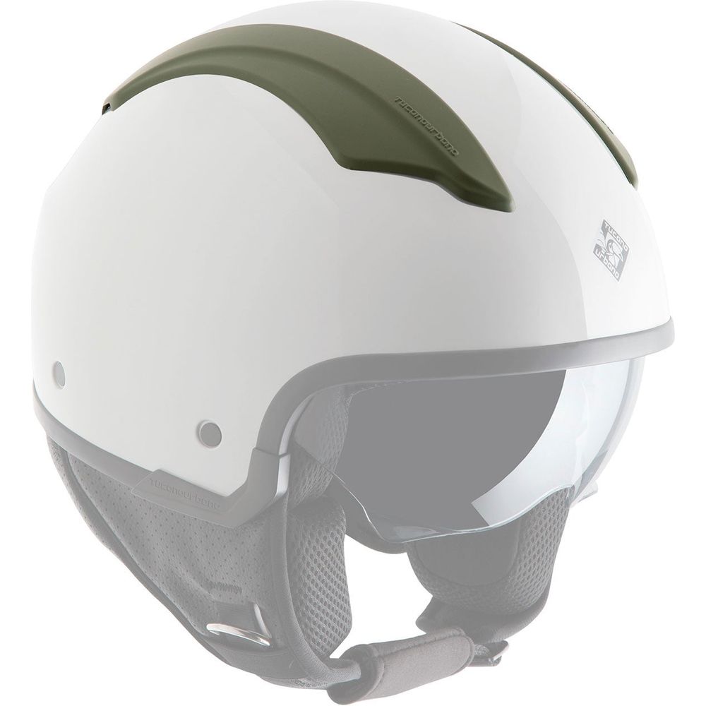 Tucano Urbano Air-Ventilation Covering For EL'Fresh And EL'Top Helmets Matt Airborne Green