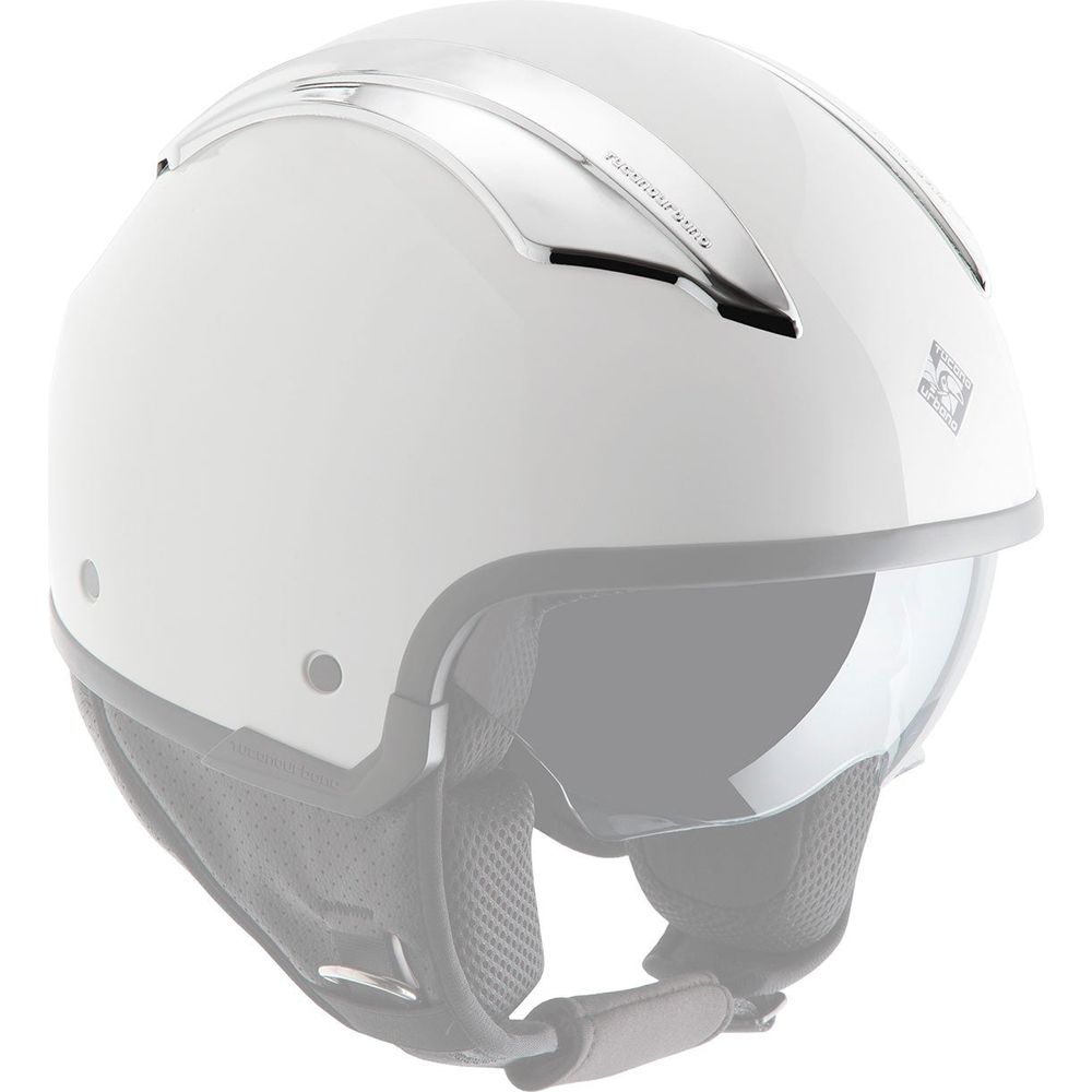 Tucano Urbano Air-Ventilation Covering For EL'Fresh And EL'Top Helmets Chrome