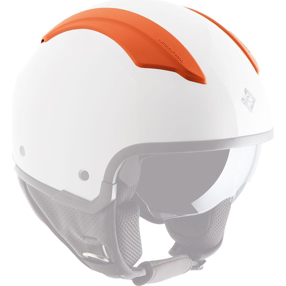 Tucano Urbano Air-Ventilation Covering For EL'Fresh And EL'Top Helmets Matt Orange