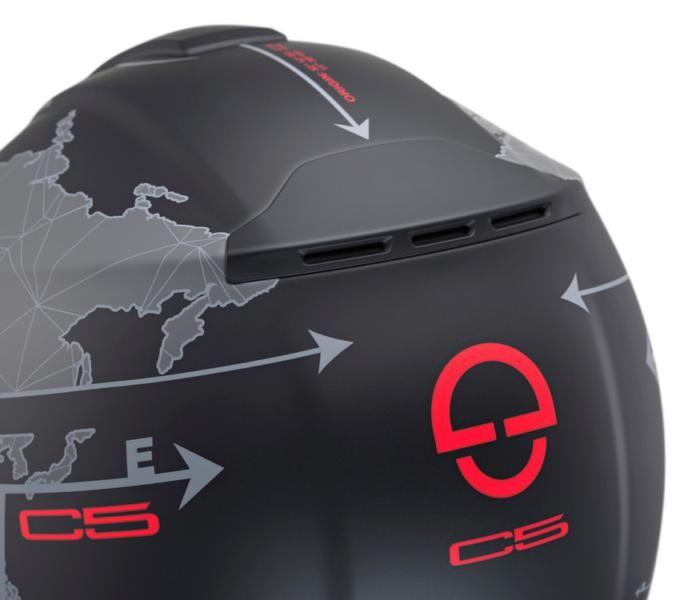 Schuberth C5 Flip-Up Helmet Globe Black