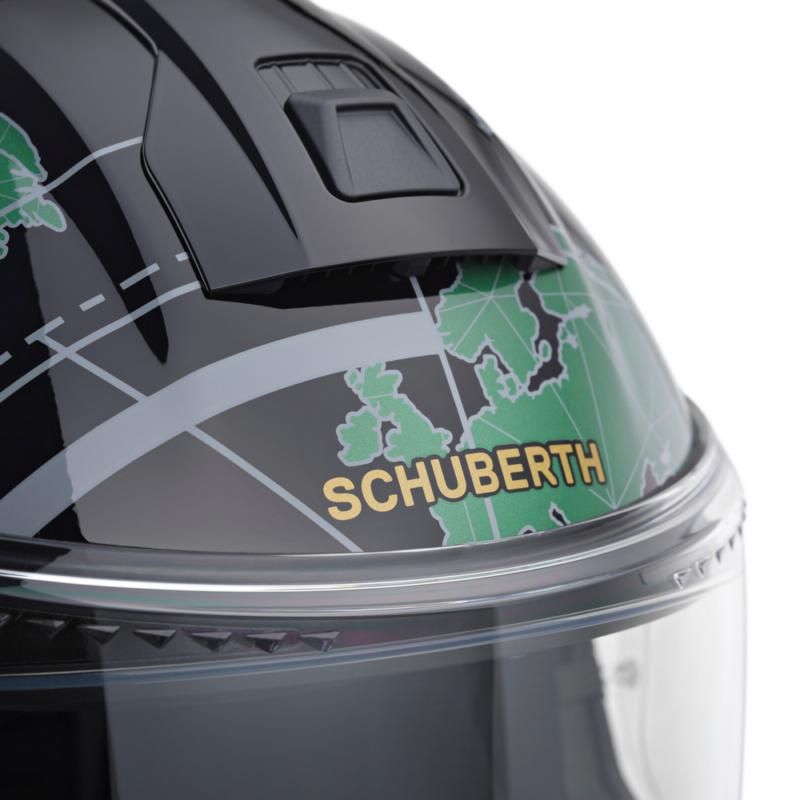 Schuberth C5 Flip-Up Helmet Globe Green