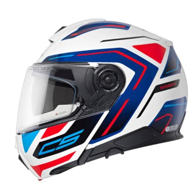 Schuberth C5 Flip-Up Helmet Omega White