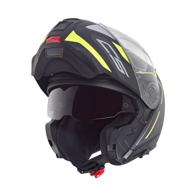 Schuberth C5 Flip-Up Helmet Omega Yellow