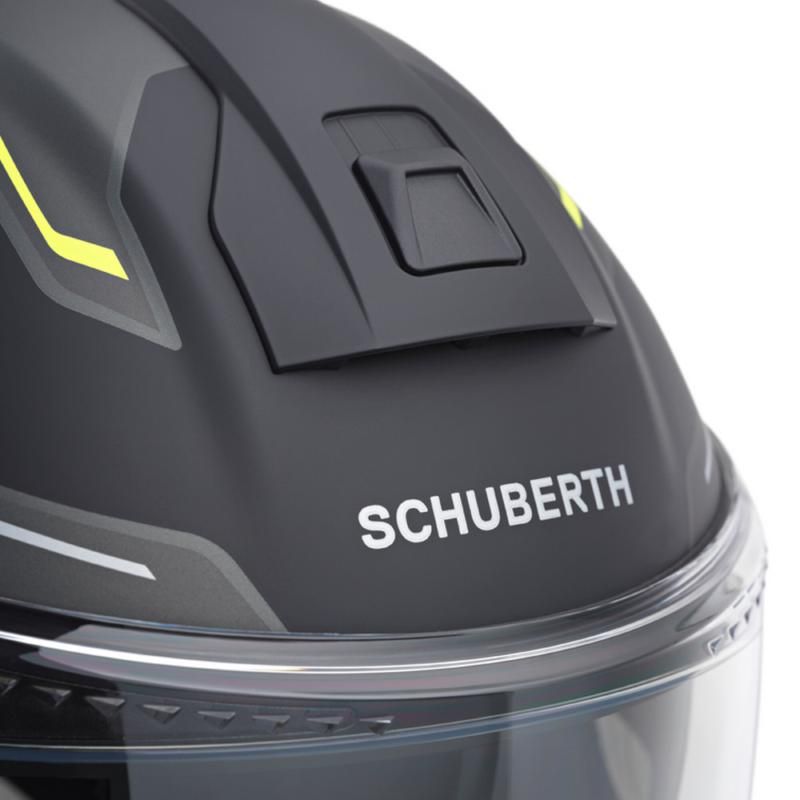 Schuberth C5 Flip-Up Helmet Omega Yellow