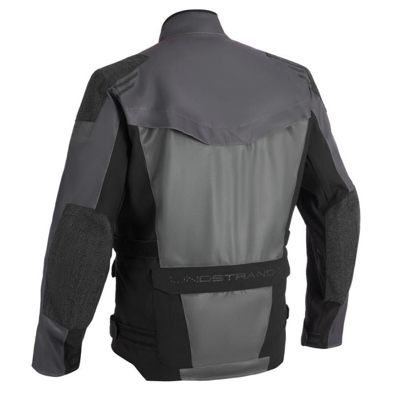 Lindstrands Storbo Textile Jacket Dark Grey