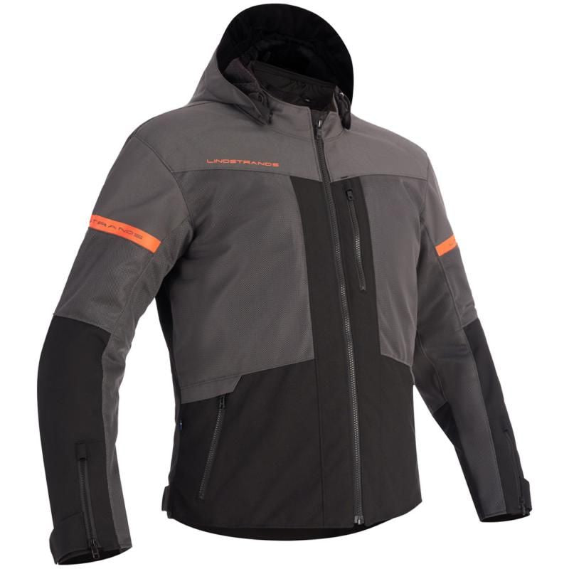 Lindstrands Rexbo V2 Textile Jacket Grey / Red