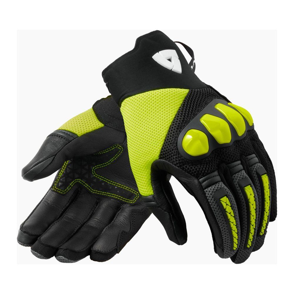 Revit Speedart Air Mesh Textile Gloves Black / Neon Yellow