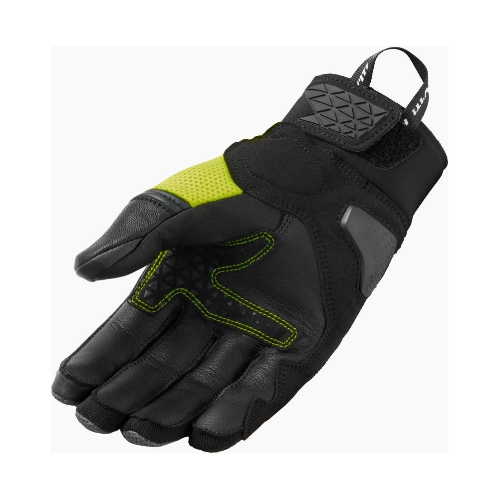 Revit Speedart Air Mesh Textile Gloves Black / Neon Yellow