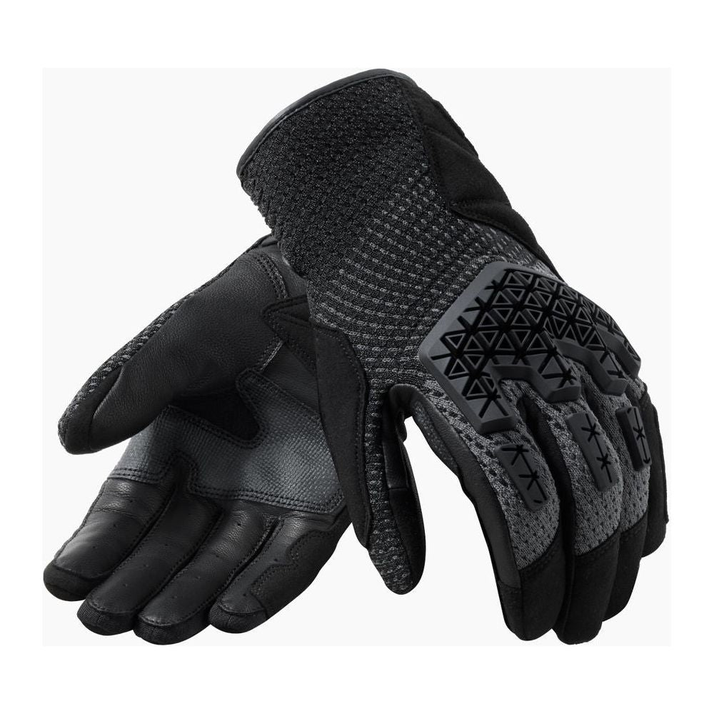 Revit Offtrack 2 Touring Leather Gloves Black