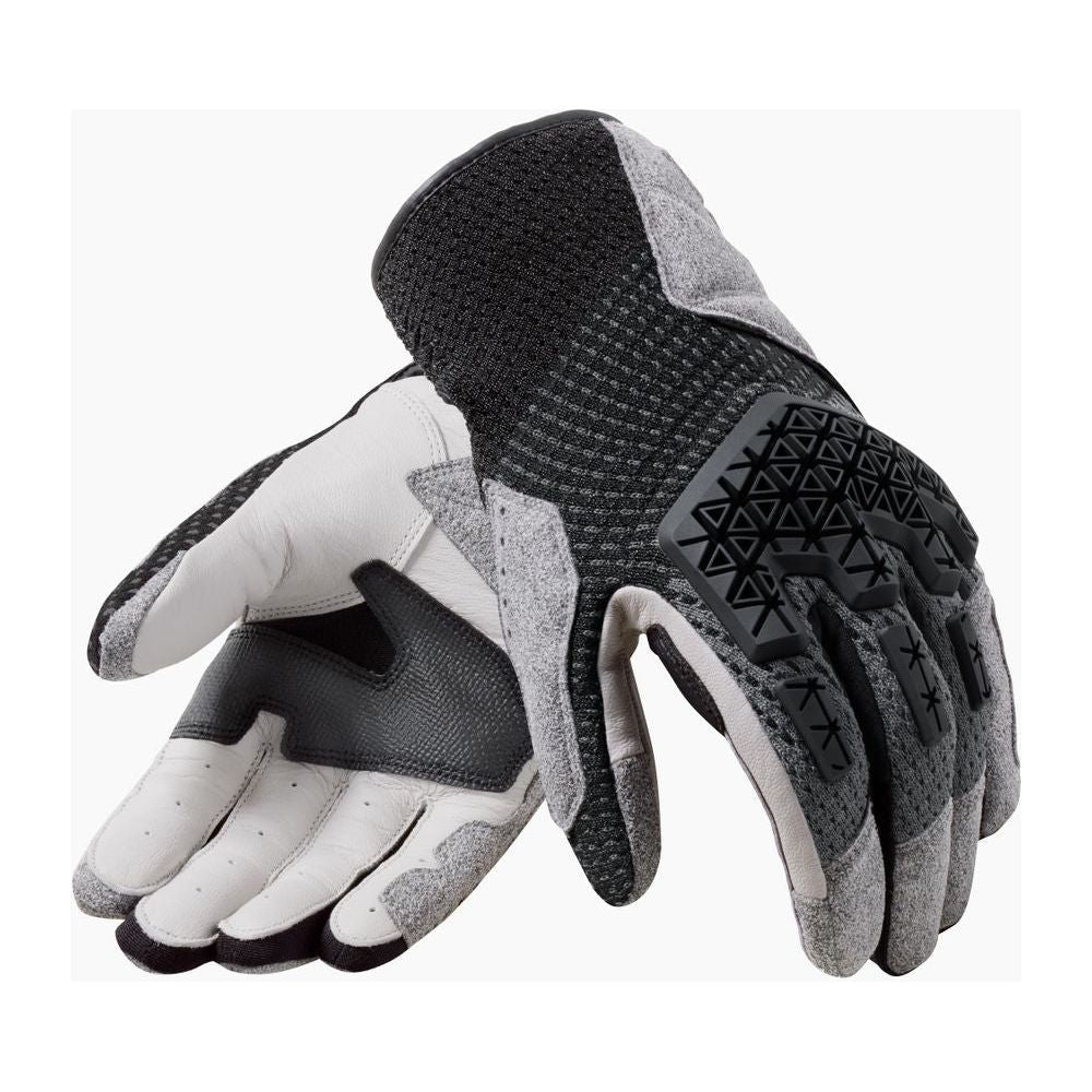 Revit Offtrack 2 Touring Leather Gloves Black / Silver