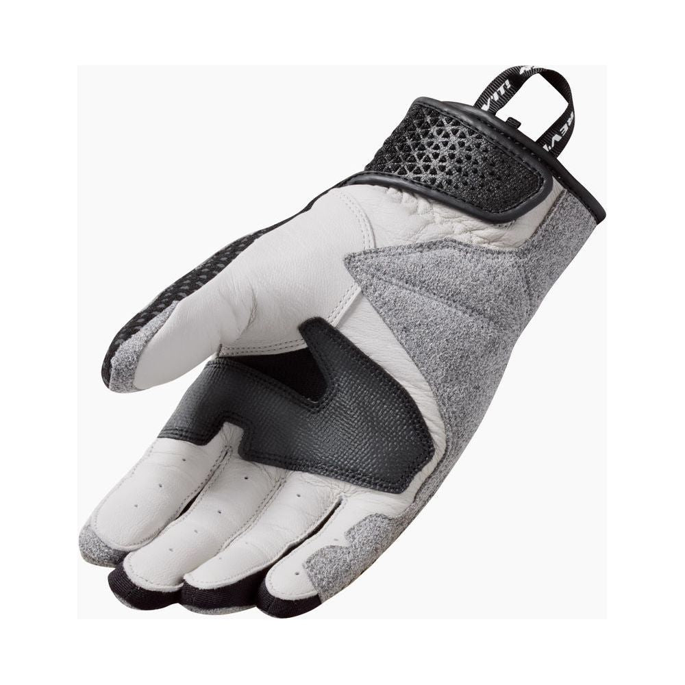 Revit Offtrack 2 Touring Leather Gloves Black / Silver