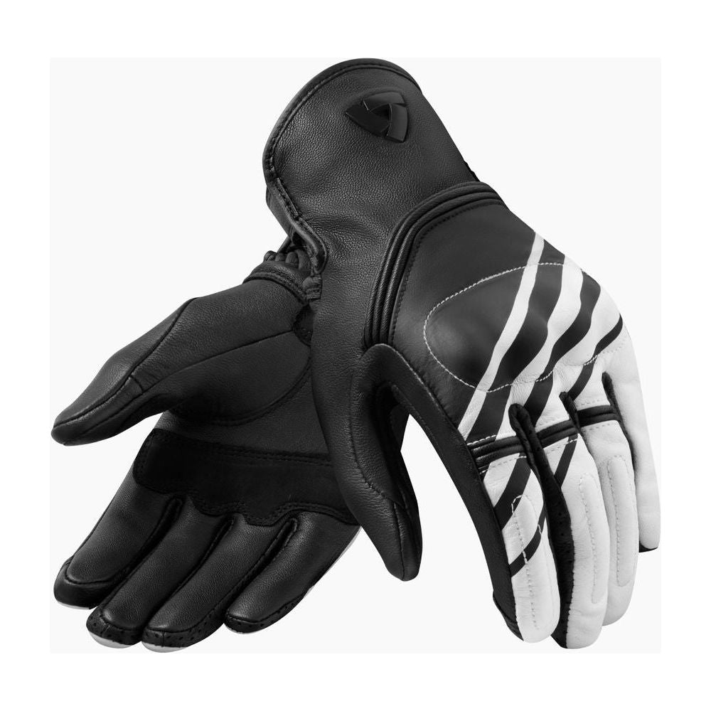 Revit Redhill Riding Leather Gloves Black / White