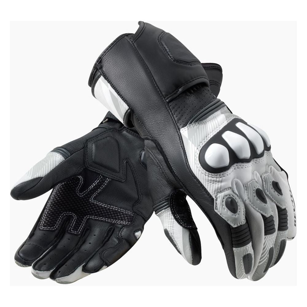 Revit League 2 Leather Gloves Black / Grey