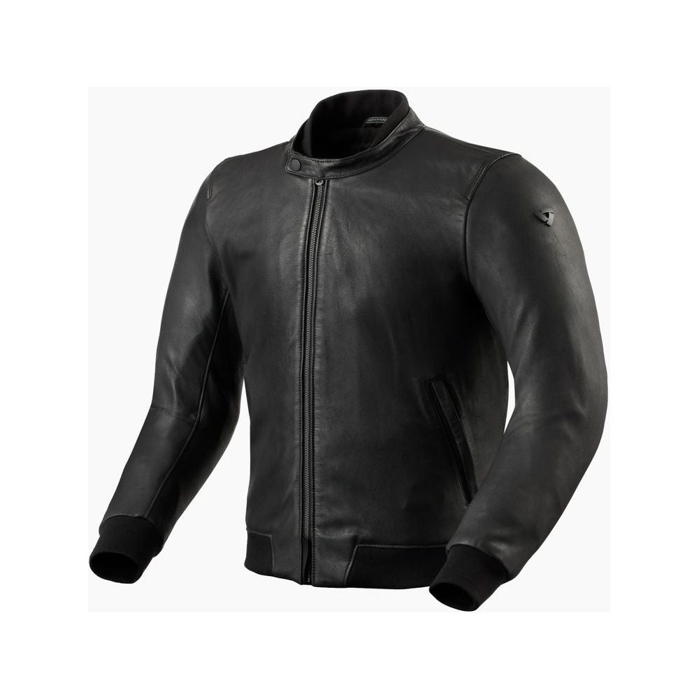 Revit Travon Riding Leather Jacket Black