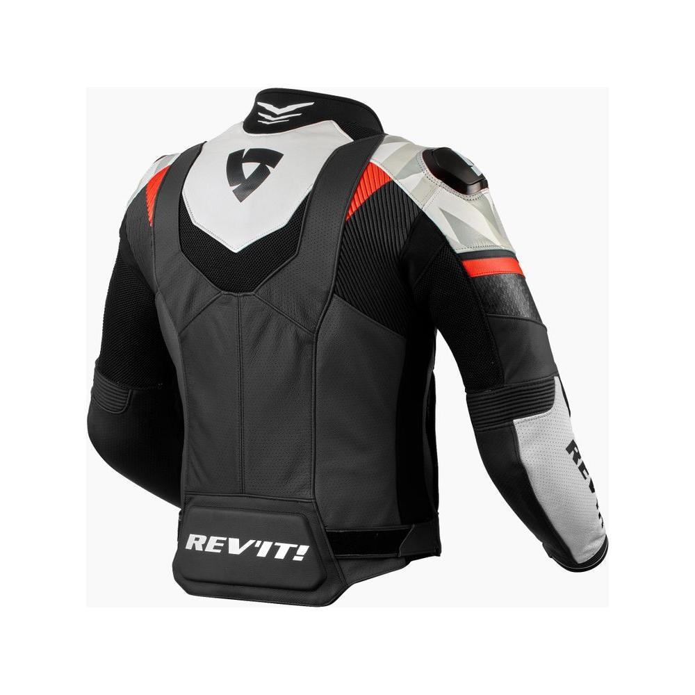 Revit Hyperspeed 2 Air Leather Jacket Black / White