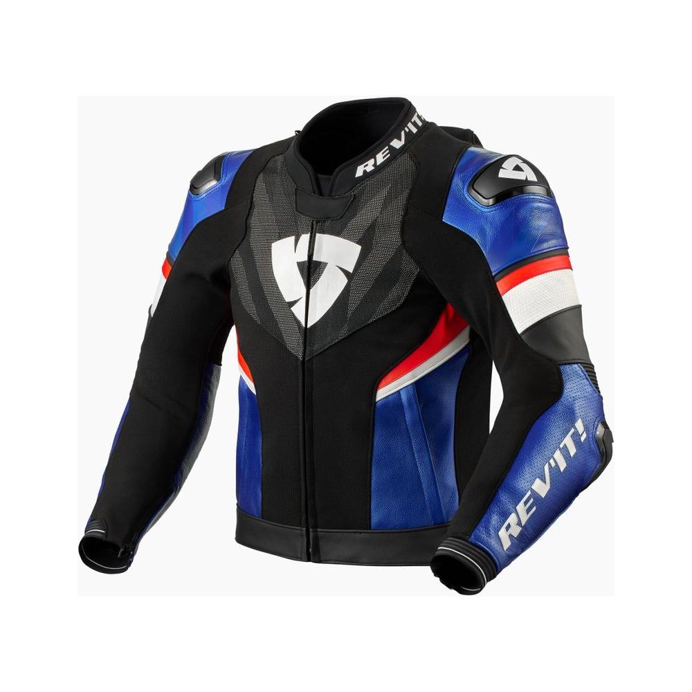 Revit Hyperspeed 2 Pro Leather Jacket Black / Blue