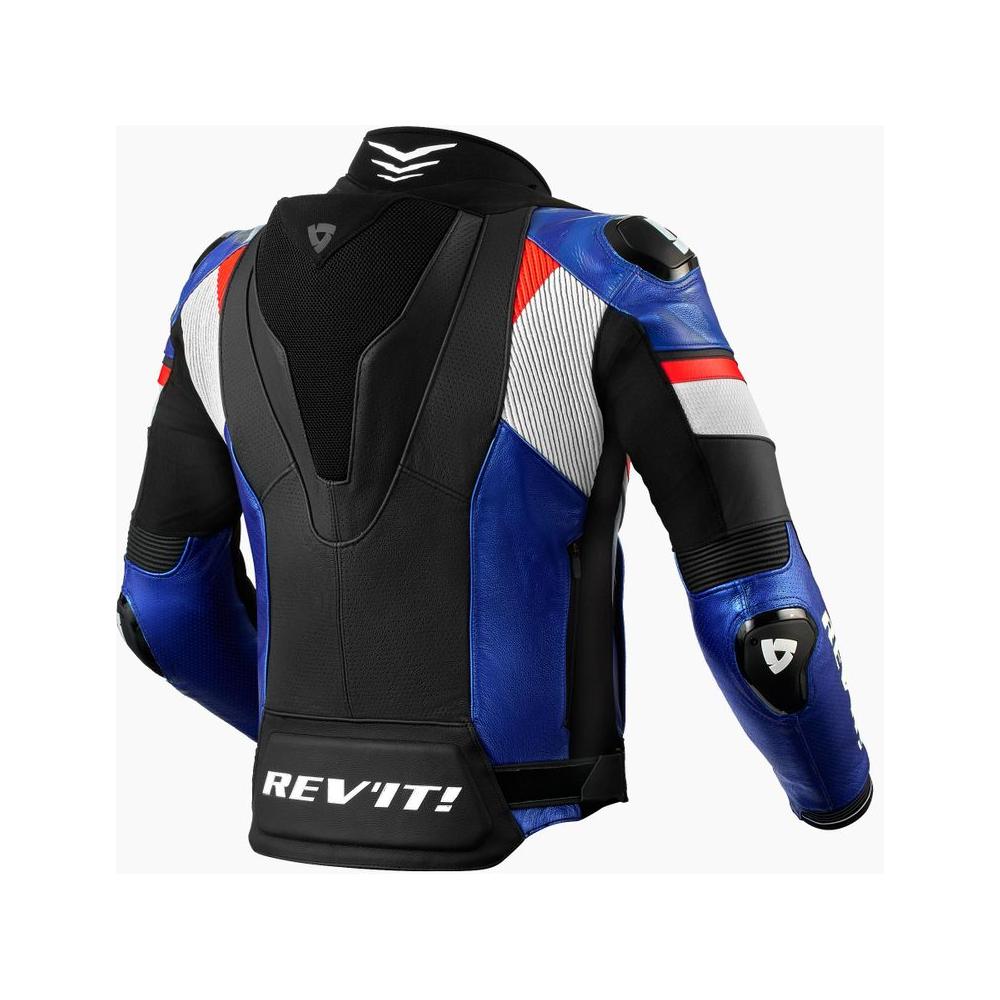 Revit Hyperspeed 2 Pro Leather Jacket Black / Blue