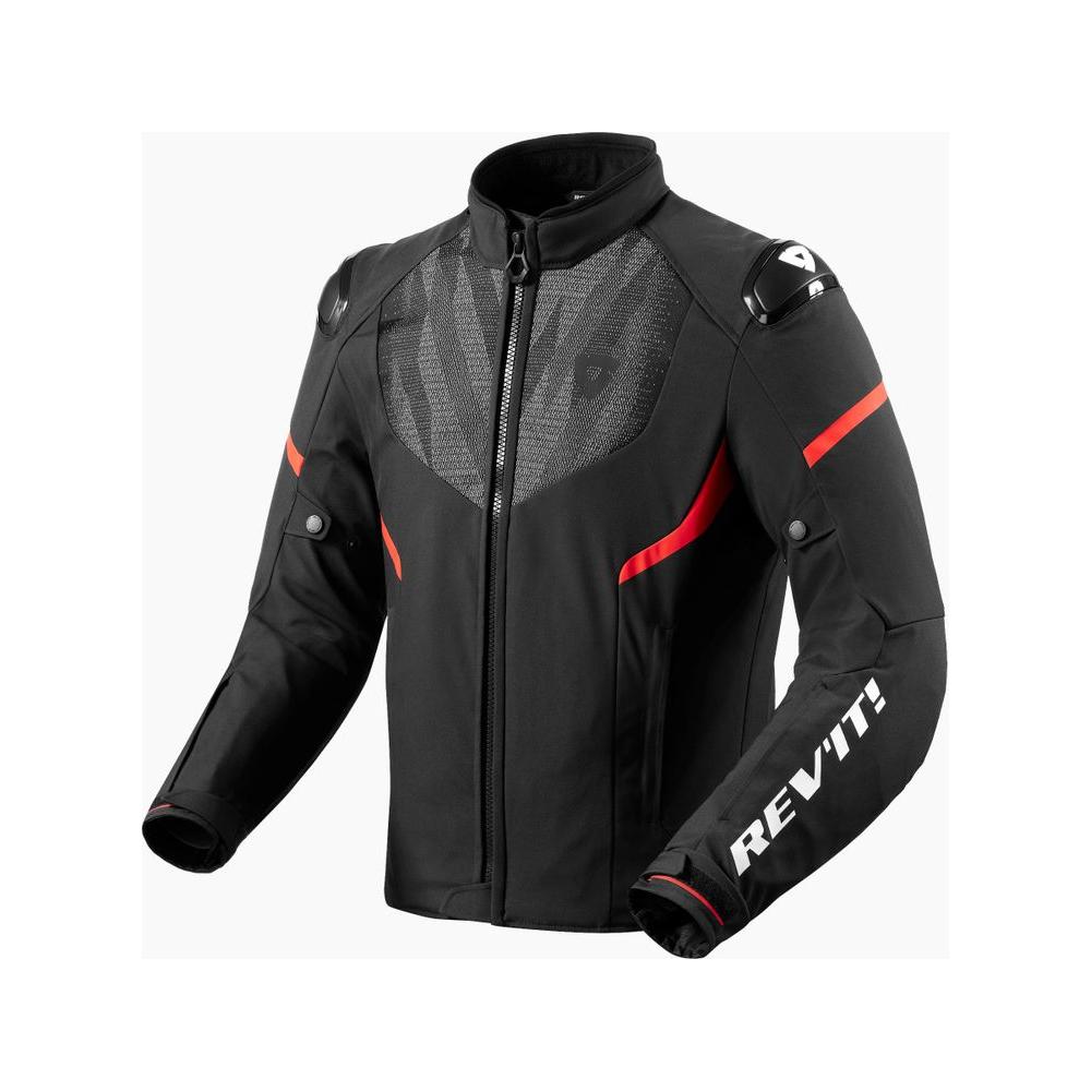 Revit Hyperspeed 2 H2O Textile Jacket Black / Neon Red