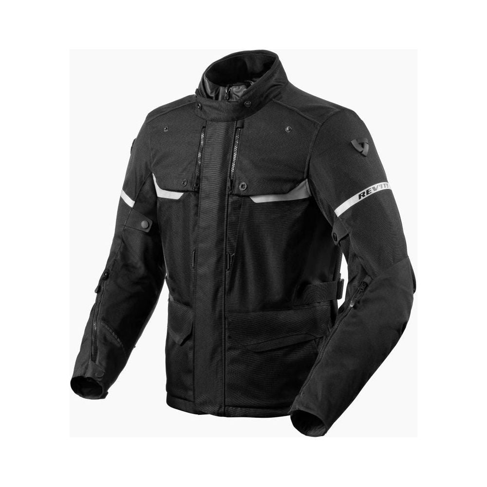 Revit Outback 4 H2O Textile Jacket Black