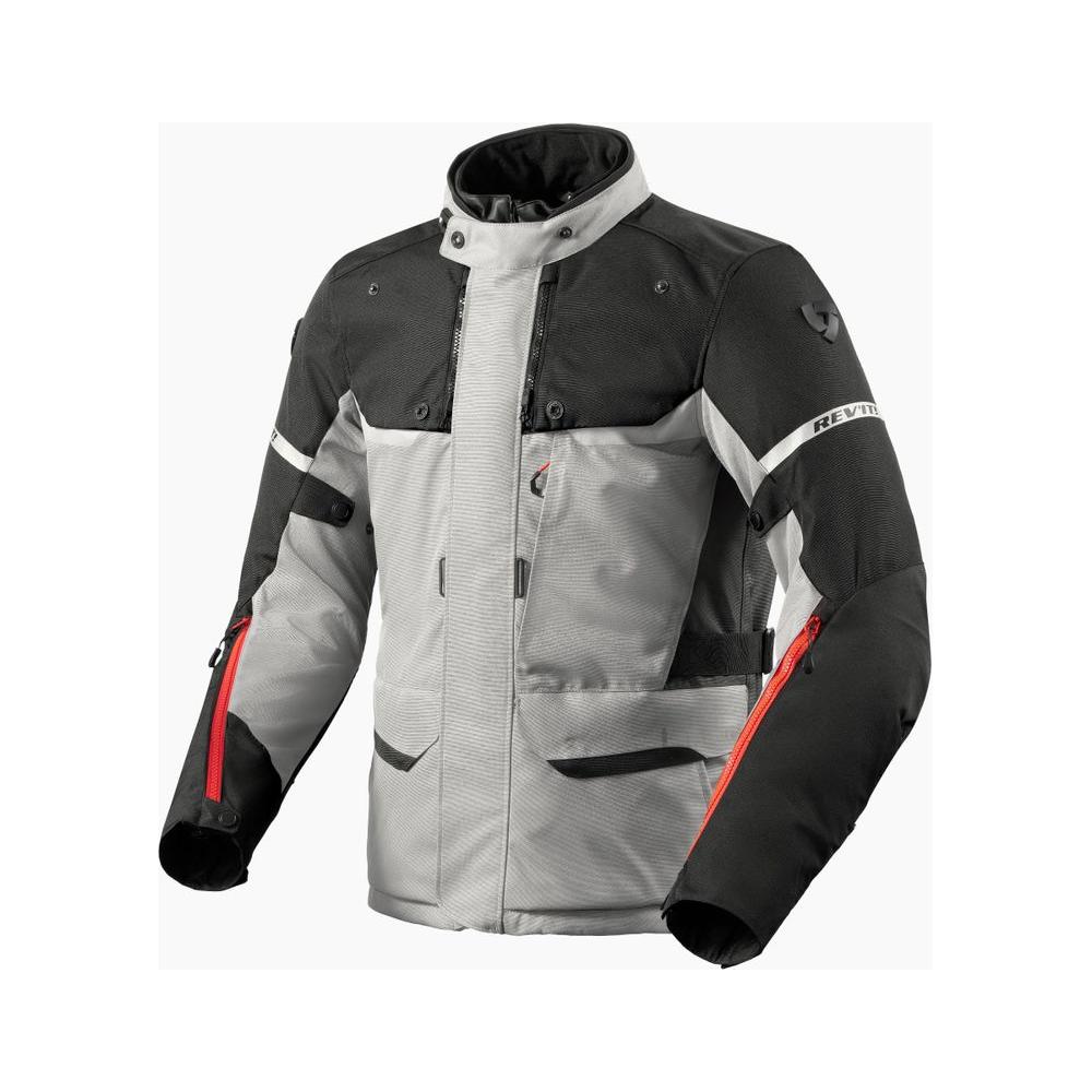 Revit Outback 4 H2O Textile Jacket Silver / Black