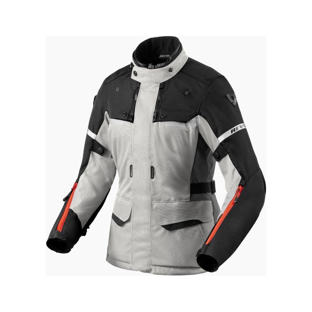 Revit Outback 4 H2O Ladies Textile Jacket Silver / Black