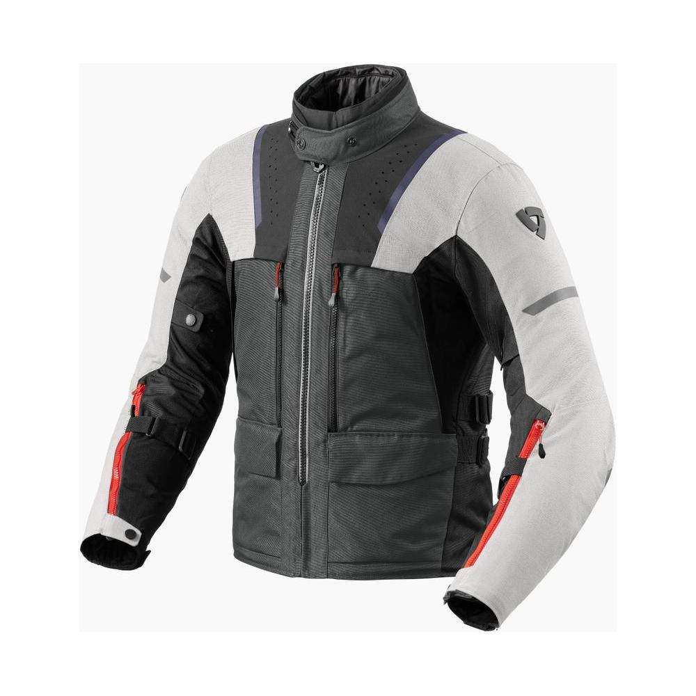 Revit Offtrack 2 H2O Textile Jacket Silver / Anthracite