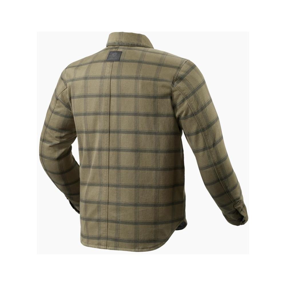 Revit Larimer Overshirt Check Tarmac