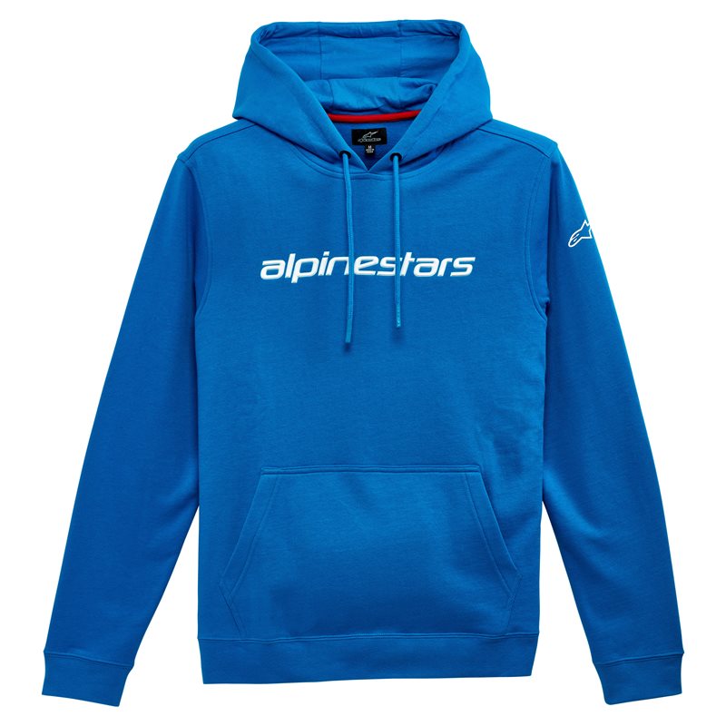 Alpinestars Linear Hoodie Bright Blue / White