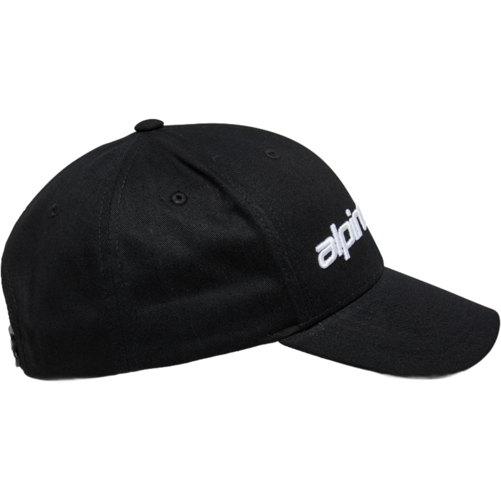 Alpinestars Linear Wordmark 2.0 Cap Black / White