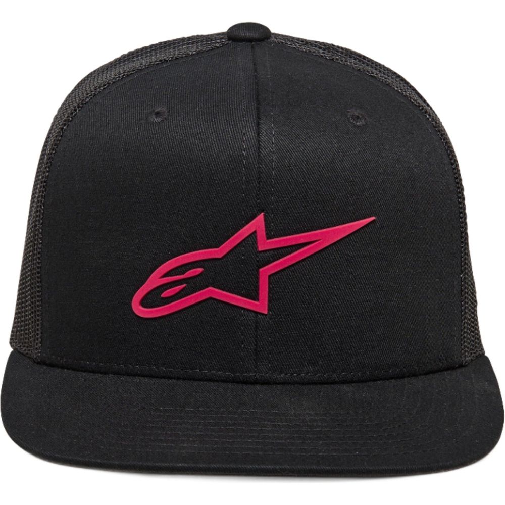 Alpinestars 3D Ageless Trucker Cap Black / Red  - FREE UK Shipping, FREE 365 Day Returns | Moto Central