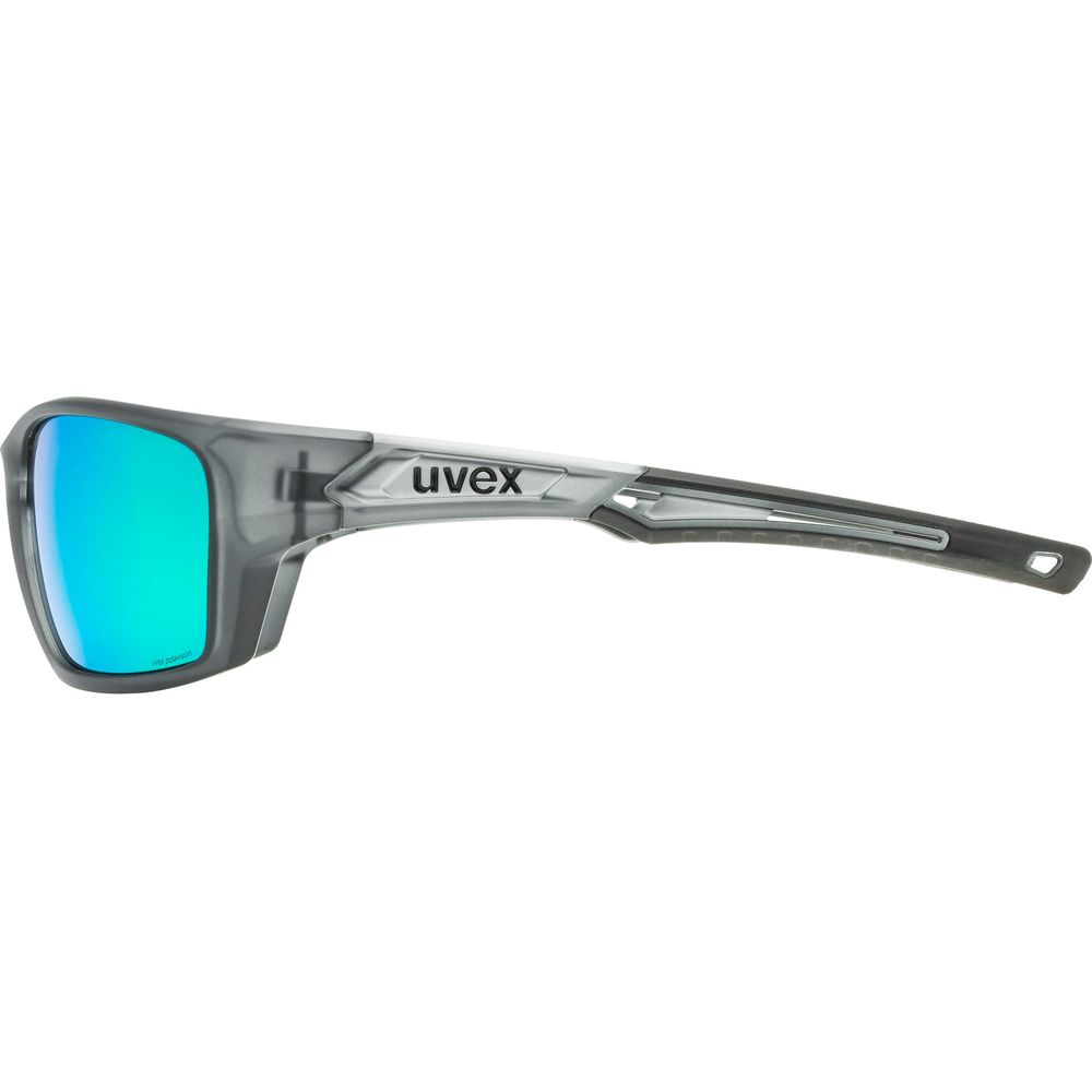 Uvex SP 232 Polarised Sunglasses Matt Smoke - FREE UK Shipping, FREE 365 Day Returns | Moto Central