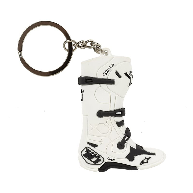 Alpinestars New Tech 10 Boots Key Fob White