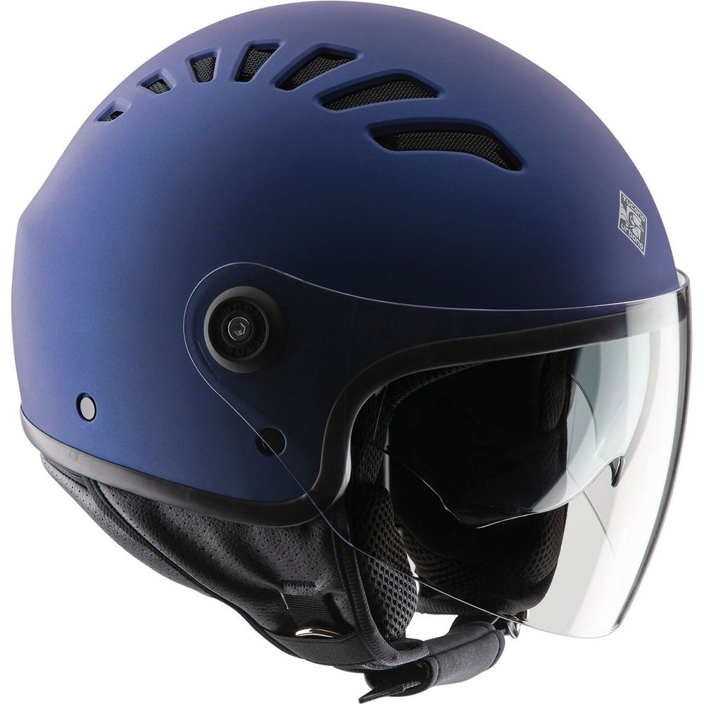 Tucano Urbano EL'Top Open Face Helmet Matt Infinito Blue  - FREE UK Shipping, FREE 365 Day Returns | Moto Central