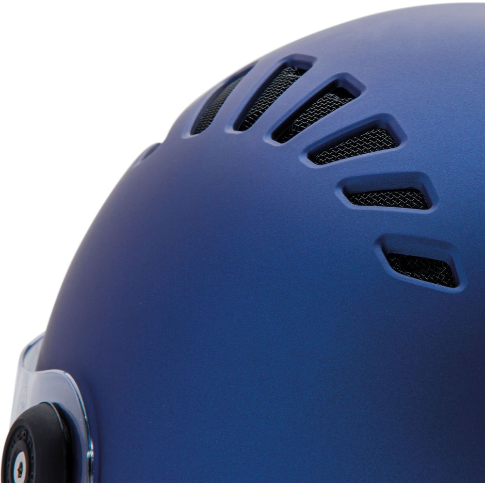 Tucano Urbano EL'Top Open Face Helmet Matt Infinito Blue  - FREE UK Shipping, FREE 365 Day Returns | Moto Central