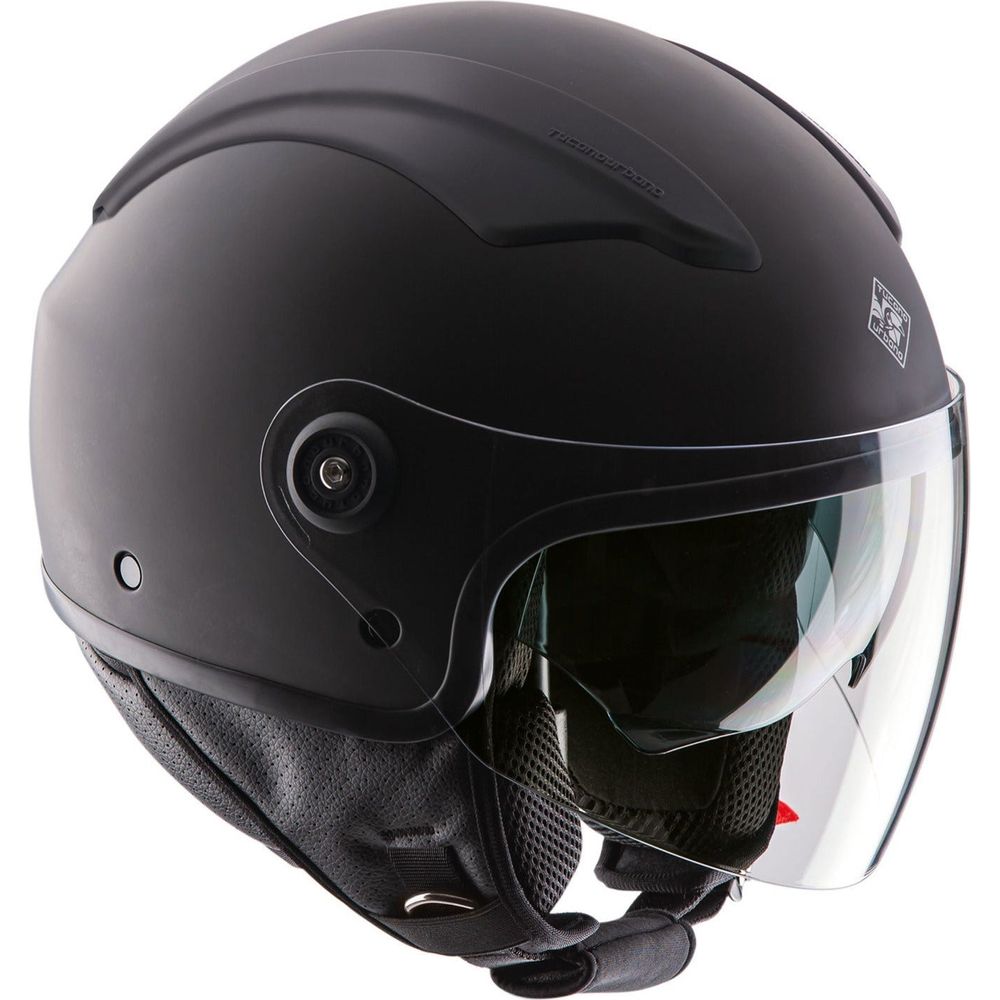 Tucano Urbano EL'Top Open Face Helmet Matt Coal Grey