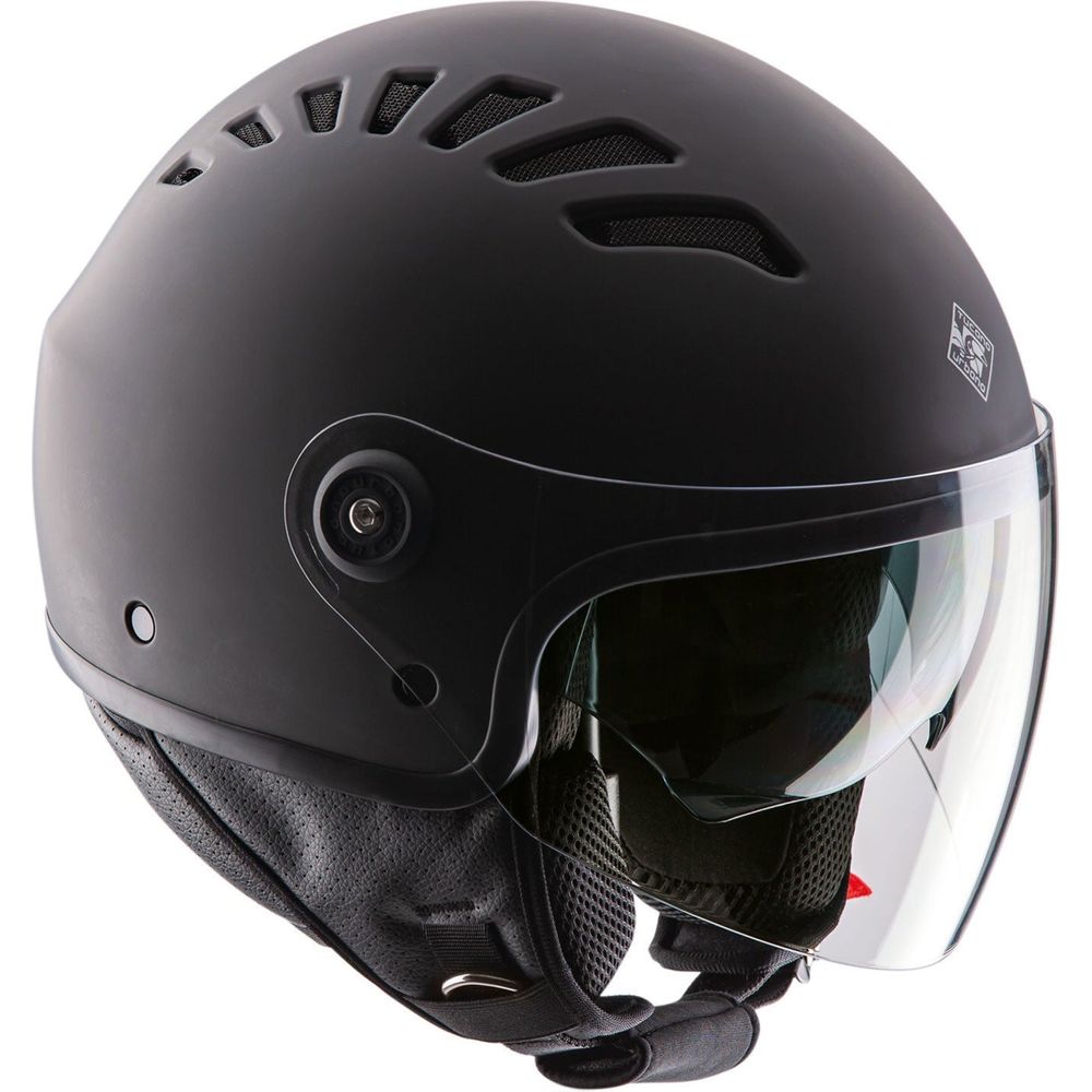 Tucano Urbano EL'Top Open Face Helmet Matt Coal Grey